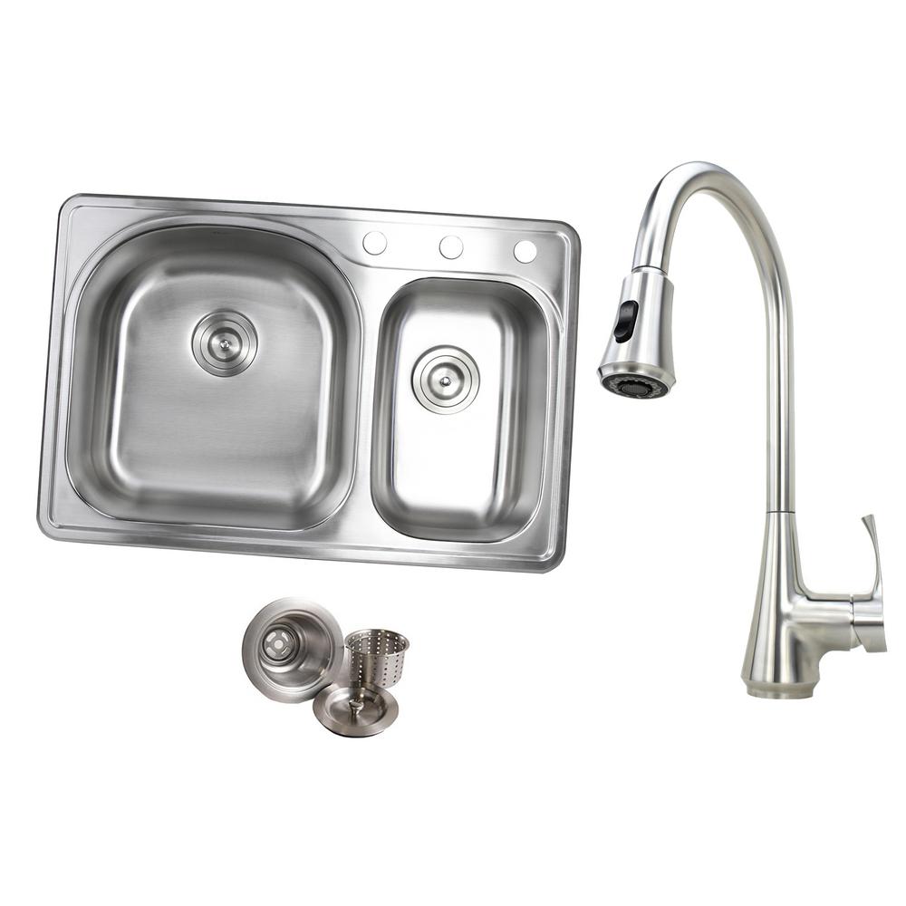 stainless steel kitchen sink and faucet combo stainless steel kitchen sink and faucet combo