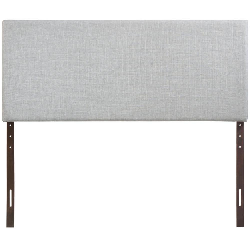 Modway Region Sky Gray Full Upholstered Headboard Mod 5213 Gry The Modway Region Sky Gray Full Upholstered Headboard