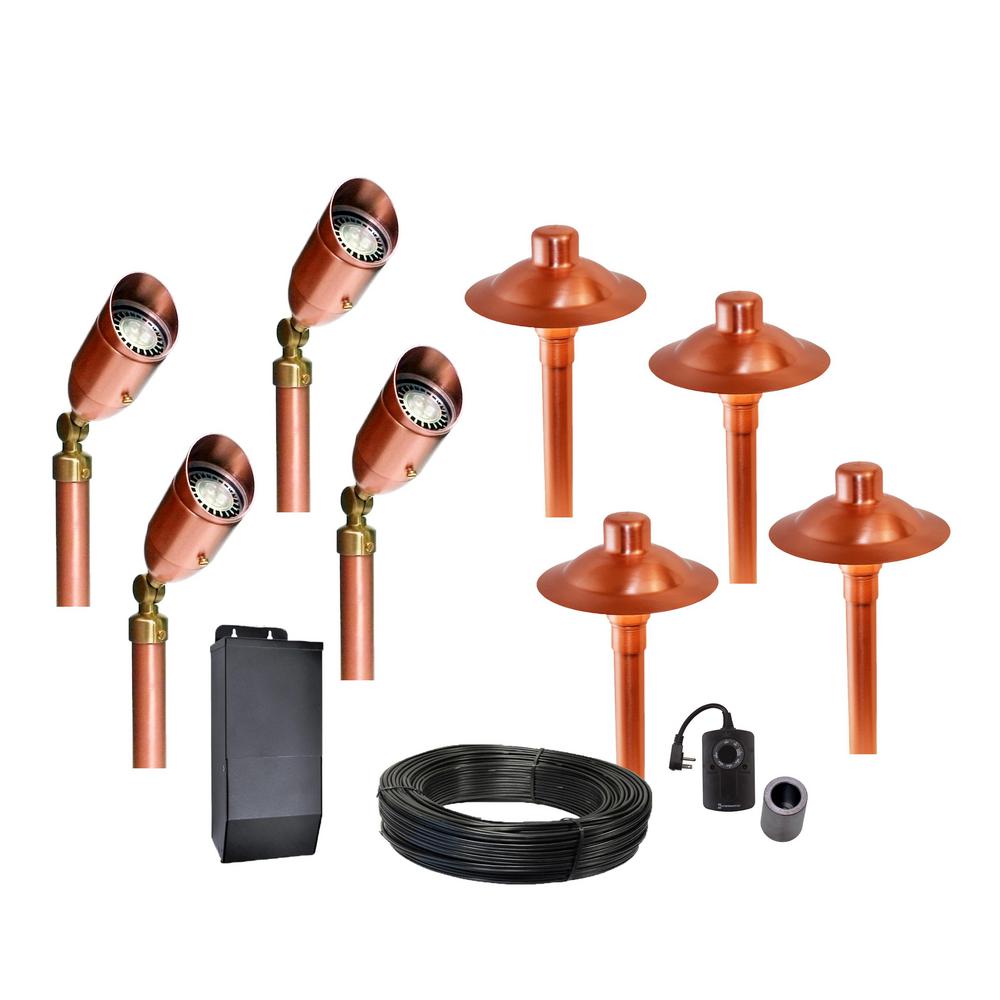 P M Lighting Professional Series Low Voltage Brushed Satin Copper Low Voltage Brushed Satin Copper