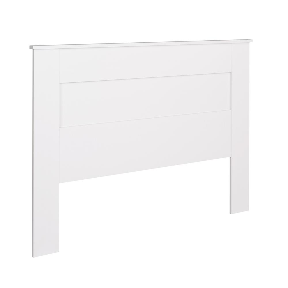 Prepac White Queen Flat Panel Headboard Whfq 1301 1 The Home Depot Prepac White Queen Flat Panel Headboard