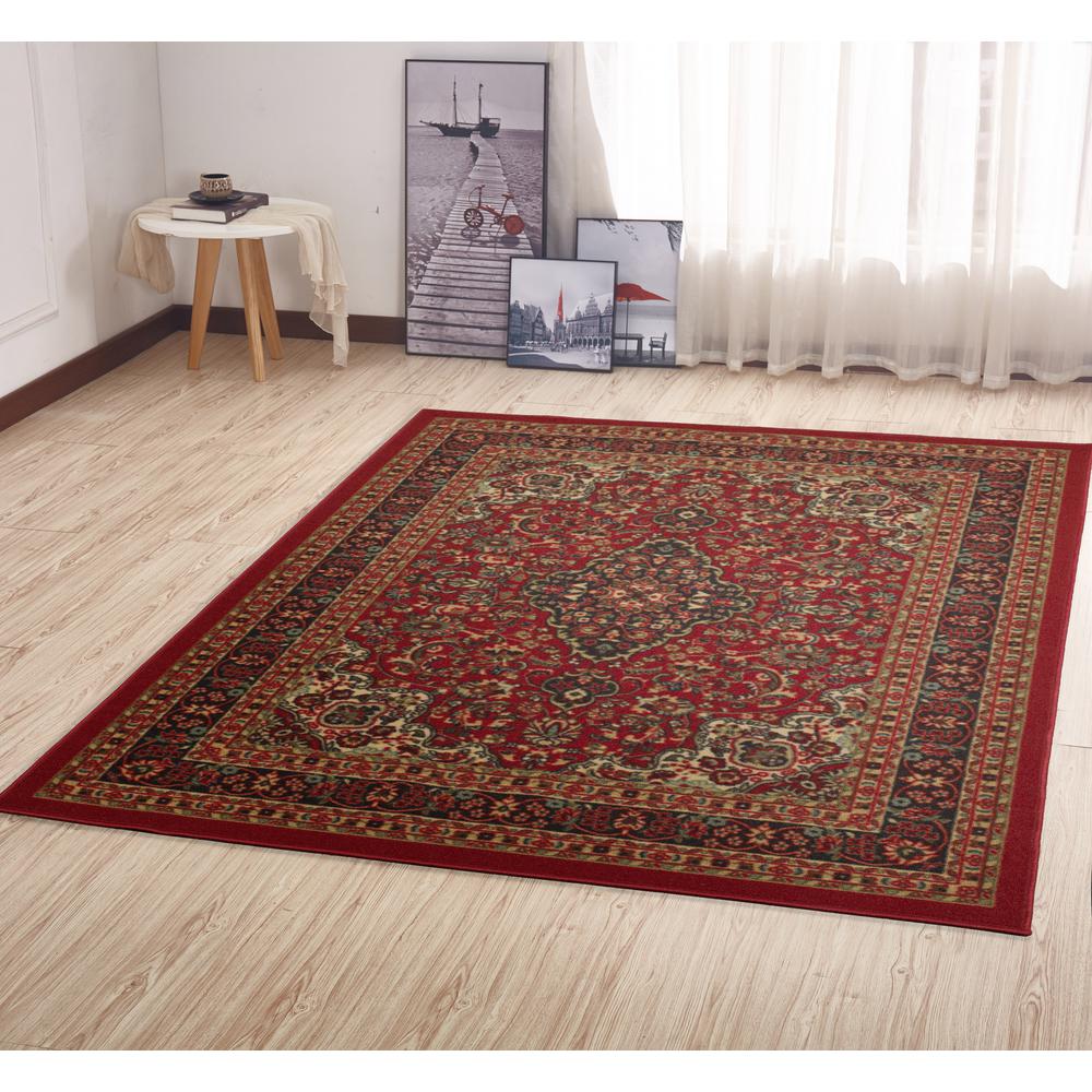 Ottomanson Ottohome Collection Traditional Persian AllOver Pattern