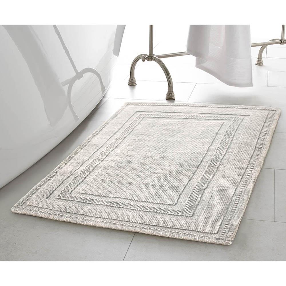 Jean Pierre Stonewash Racetrack 21 In X 34 Cotton Bath Rug