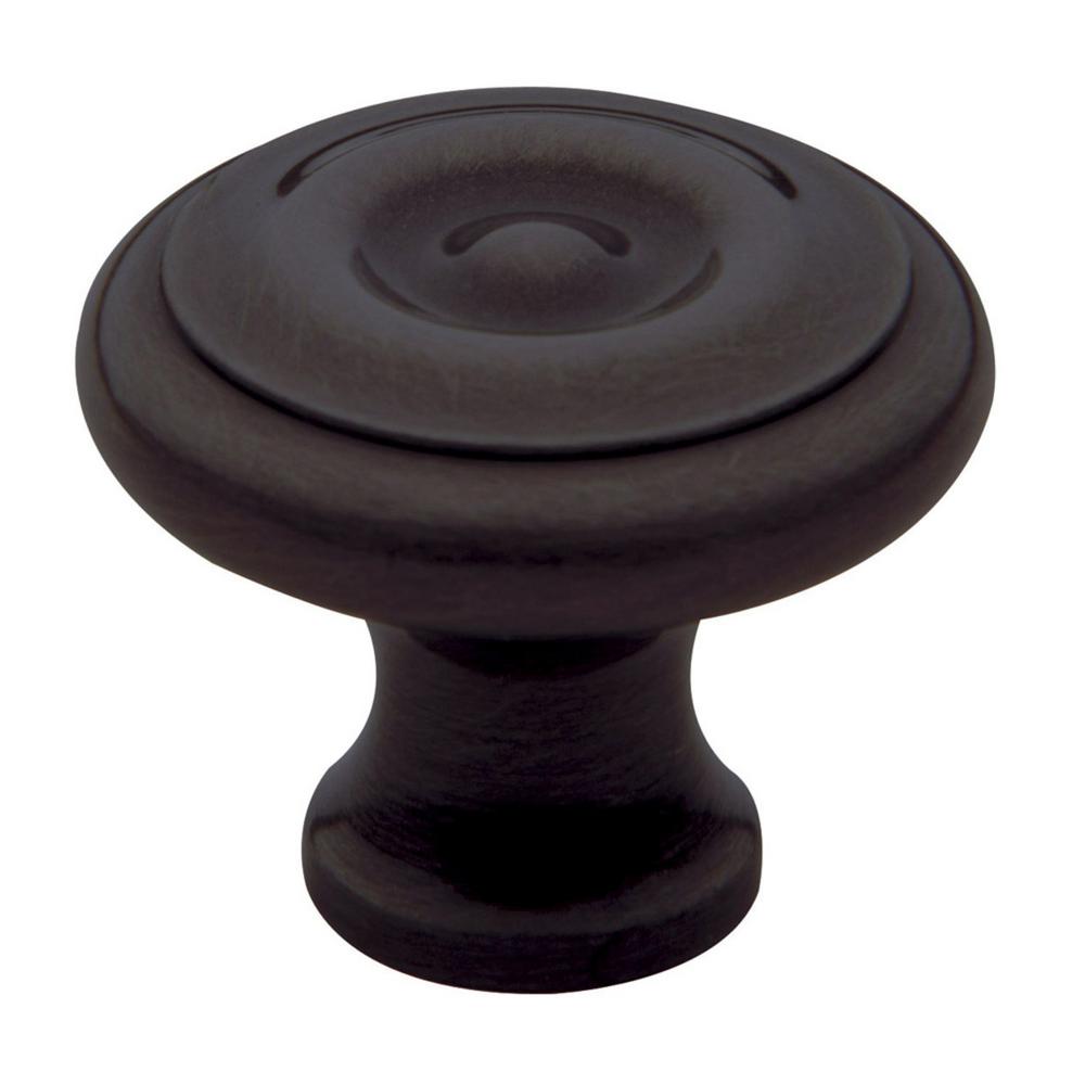 Baldwin Colonial 1 25 In Venetian Bronze Cabinet Knob 4655 112