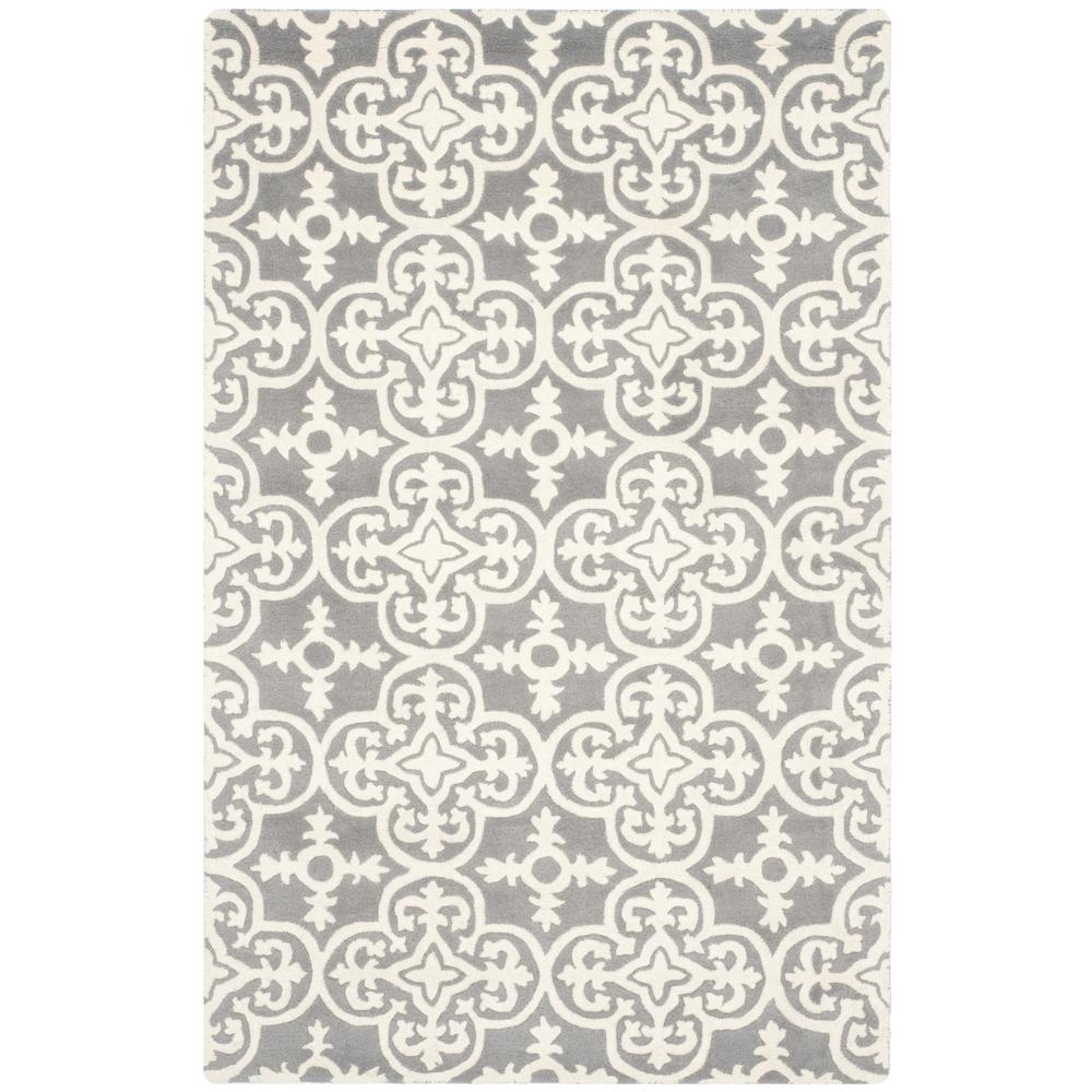 Safavieh Ham Dark Gray Ivory 8 Ft X 10 Area Rug Cht729d - Dark Gray And Ivory Area Rug Safavieh Ham Dark Gray Ivory 8 Ft X 10 Area Rug Cht729d - Dark Gray And Ivory Area Rug