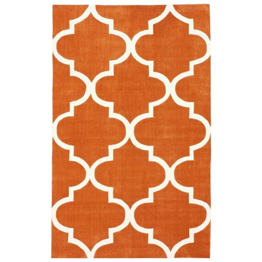 nuLOOM Fez Copper 9 ft. x 12 ft. Area RugACR129F9012 The Home Depot