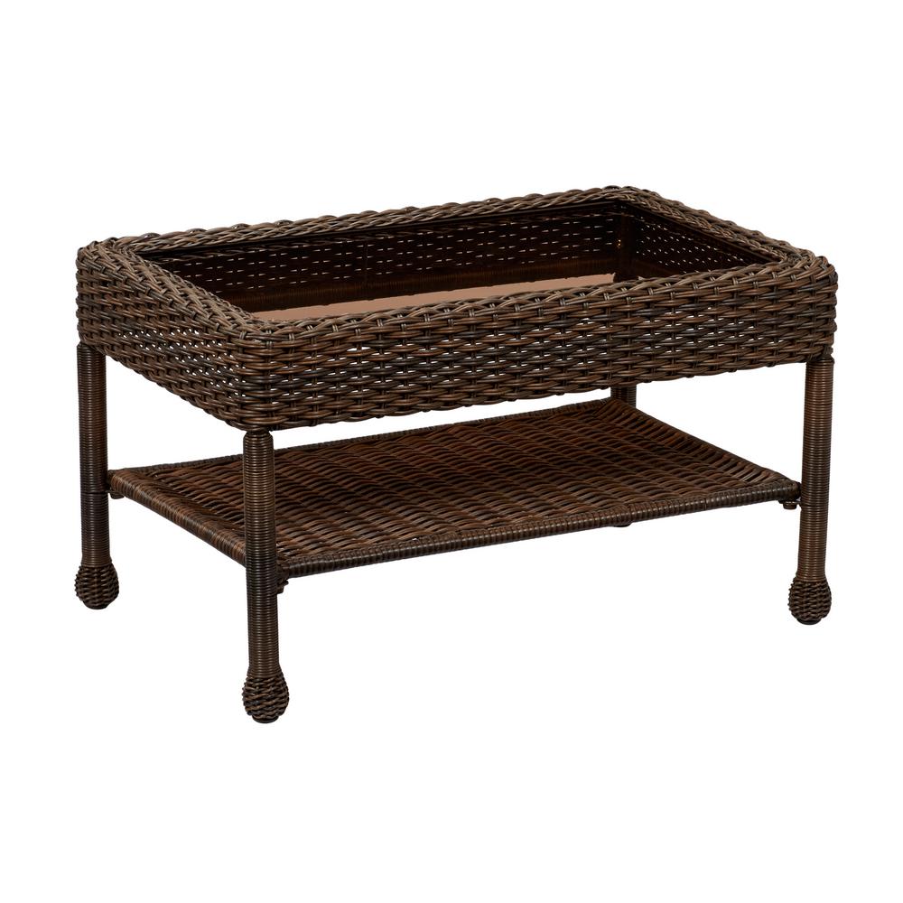 Stylewell Mix And Match Brown Wicker Outdoor Coffee Table 65 51686b 5c The Home Depot - Hampton Bay Mix And Match Woven Coffee Table Stylewell Mix And Match Brown Wicker Outdoor Coffee Table 65 51686b 5c The Home Depot - Hampton Bay Mix And Match Woven Coffee Table