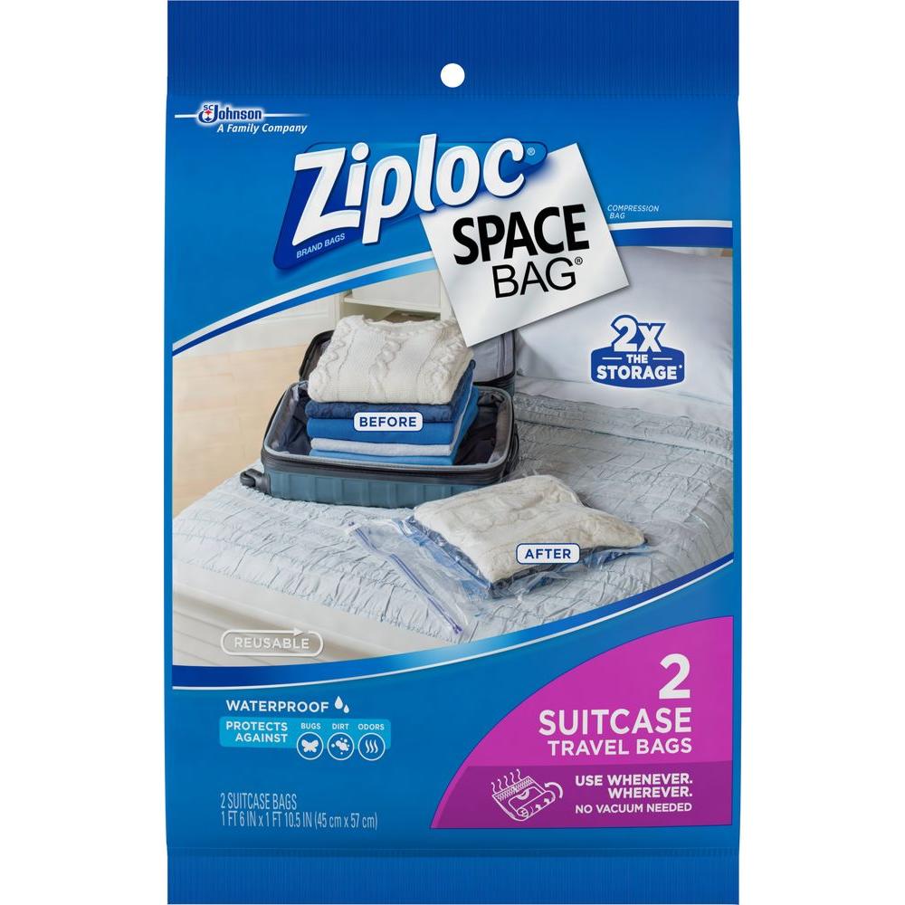 Ziploc 22 5 In H X 18 W Plastic Suitcase Travel E Bag 3 2 Ziploc 22 5 In H X 18 W Plastic Suitcase Travel E Bag 3