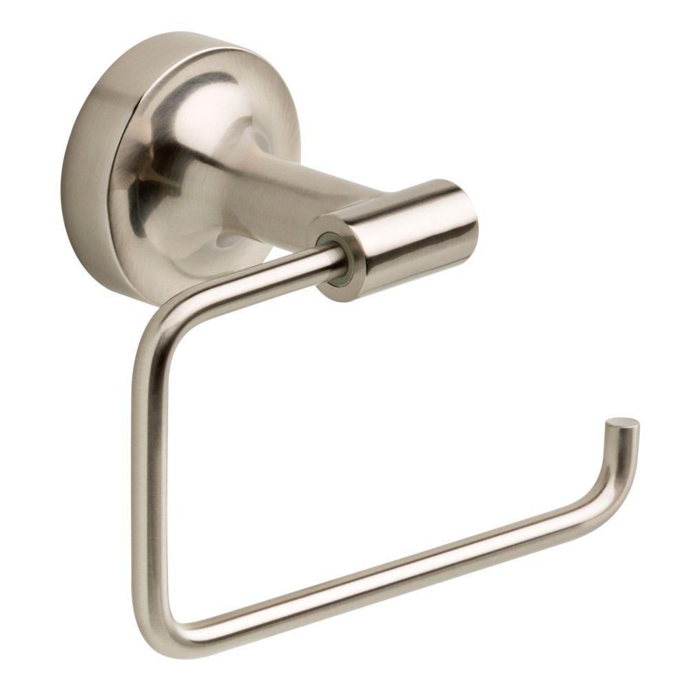 Bathroom Accessories Toilet Paper Holders moen eva european single post toilet paper holder in brushed Bathroom Accessories Toilet Paper Holders moen eva european single post toilet paper holder in brushed