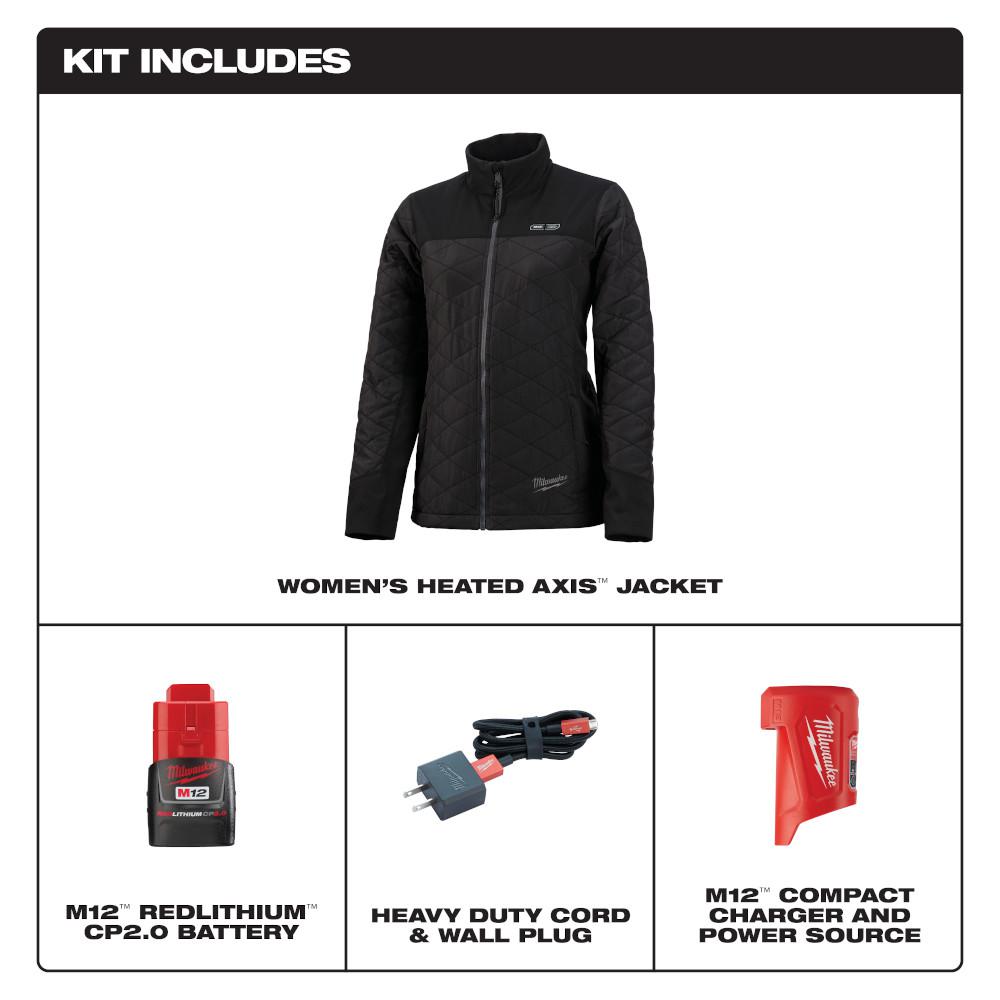 milwaukee women's heated jacket home depot