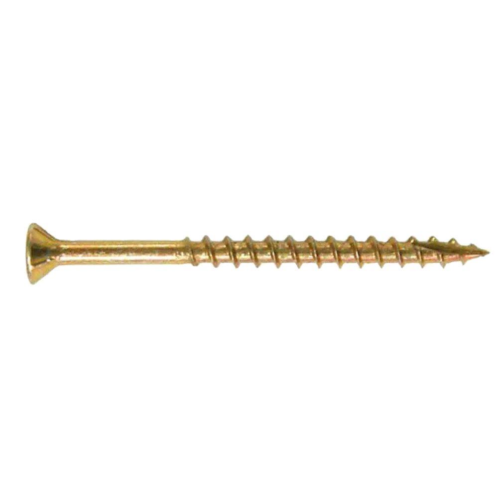 Drive Straight 10 4 in. Star FlatHead Wood Screws (1000Pack)57106
