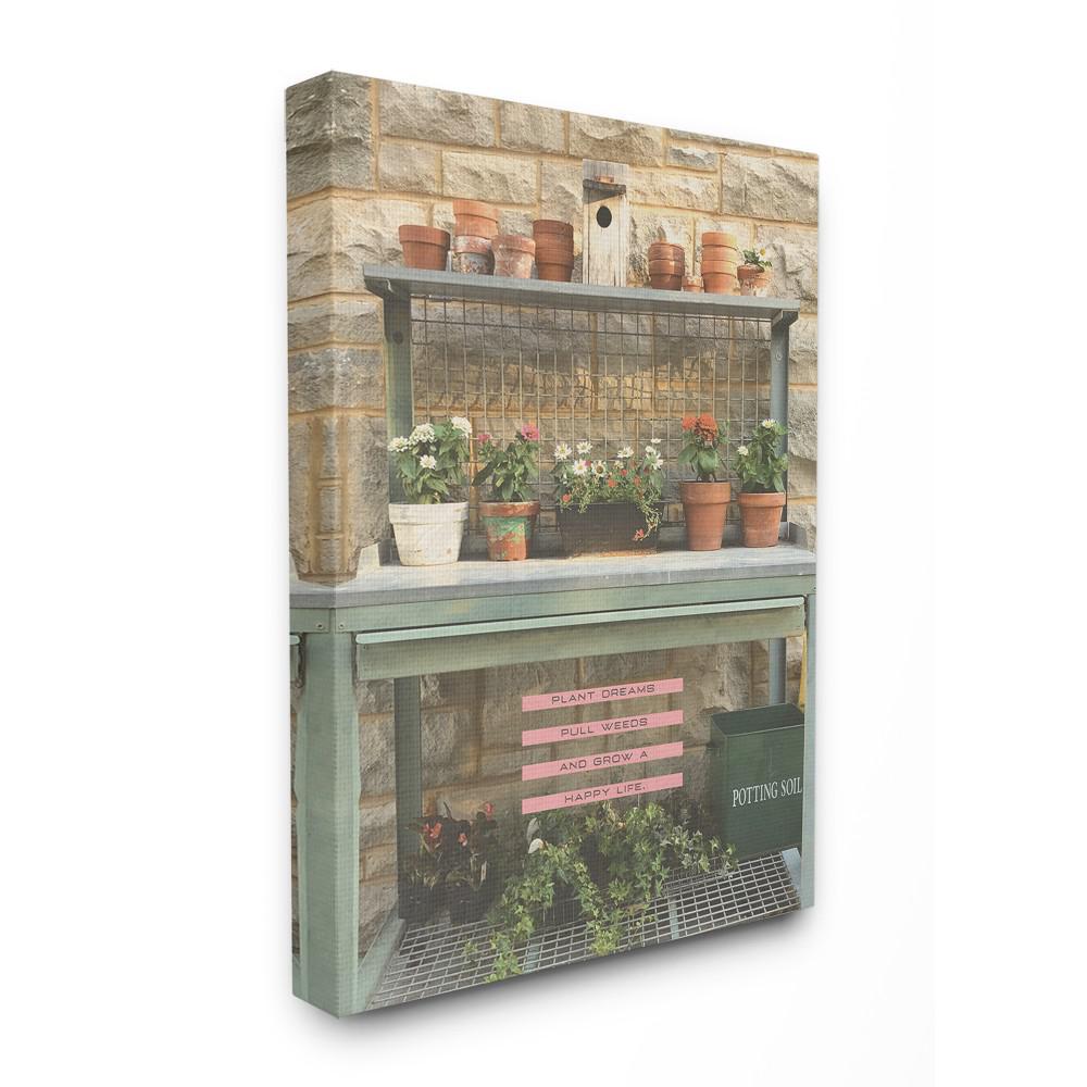 The Stupell Home Decor Collection 24 In X 30 In Pink And Green