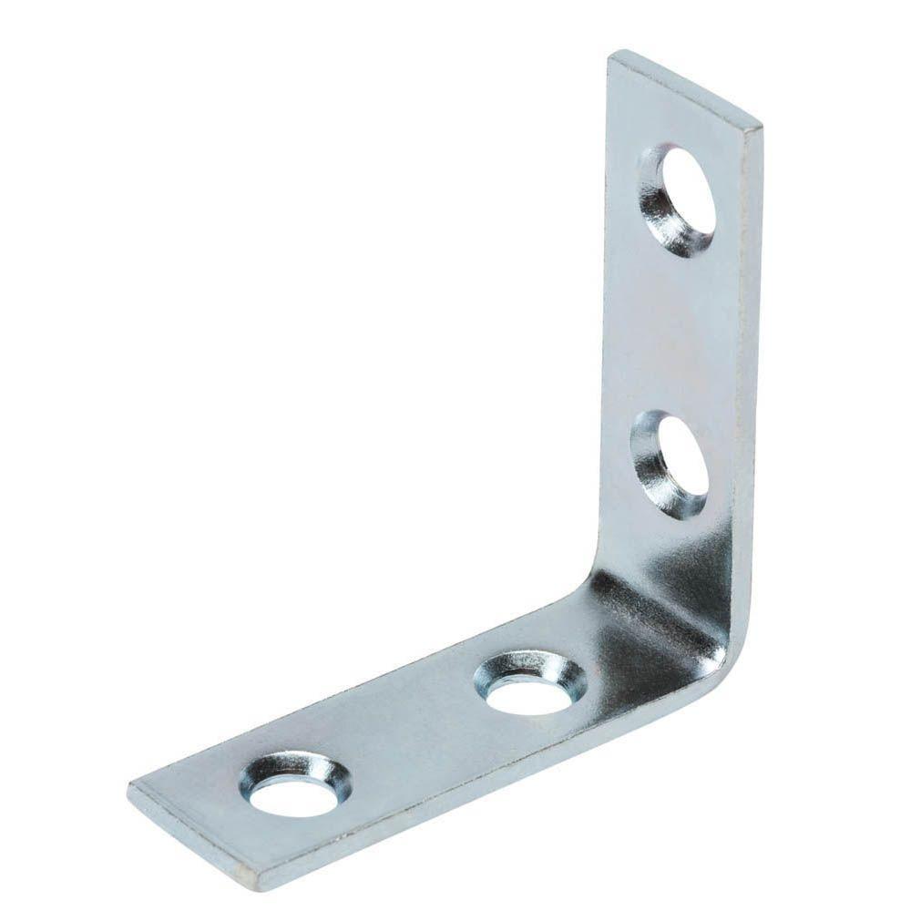 Everbilt 5 in. x 6 in. White Shelf Bracket-15415 - The Home Depot