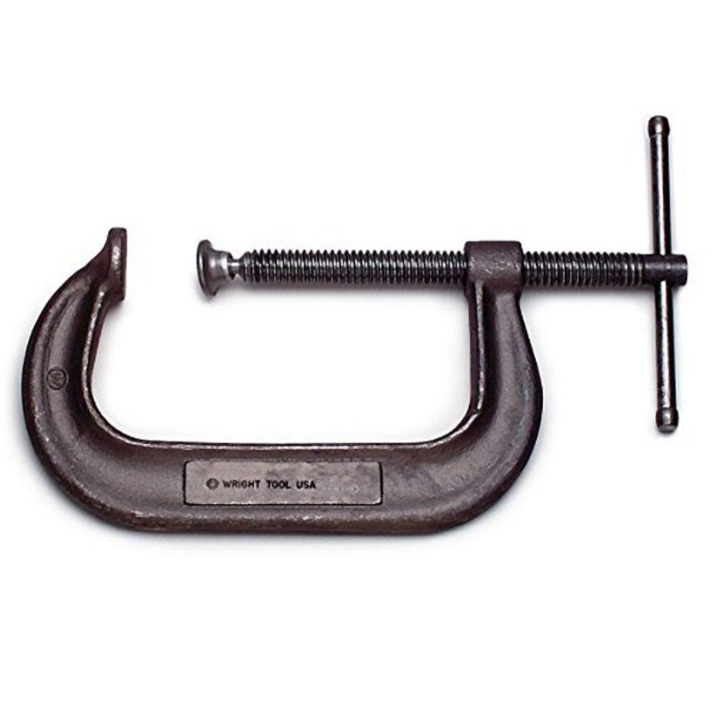3/" Open x 1.5/" Deep C Clamp Drop Forged Steel