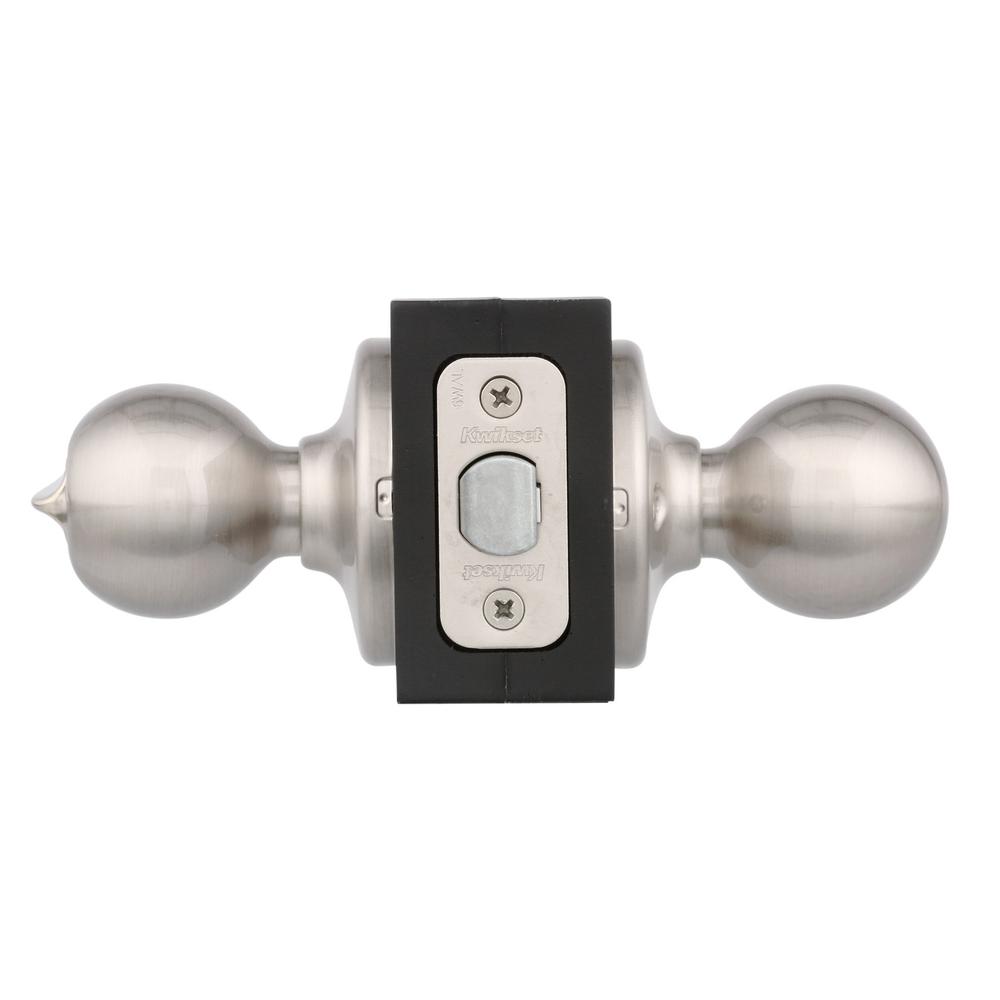 Bedroom/Bathroom Door Knobs Door Hardware The Home Depot