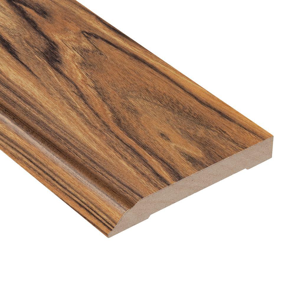 Home Legend Hawaiian Tigerwood 1 2 In Thick X 3 13 16 Wide 94 Home Legend Hawaiian Tigerwood 1 2 In Thick X 3 13 16 Wide 94 Length Laminate Wall Base Molding Hl1028wb The Depot