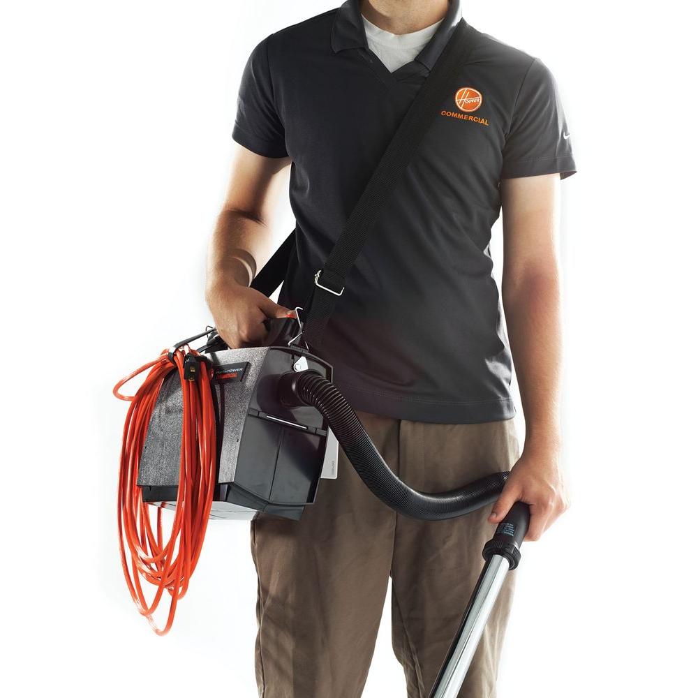 Hoover Canister Vacuum Cleaner Commercial PortaPower Lightweight