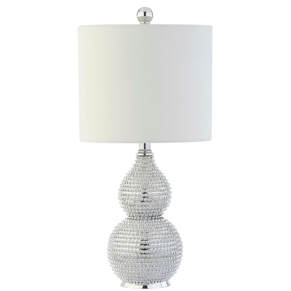 silver lamp tables
