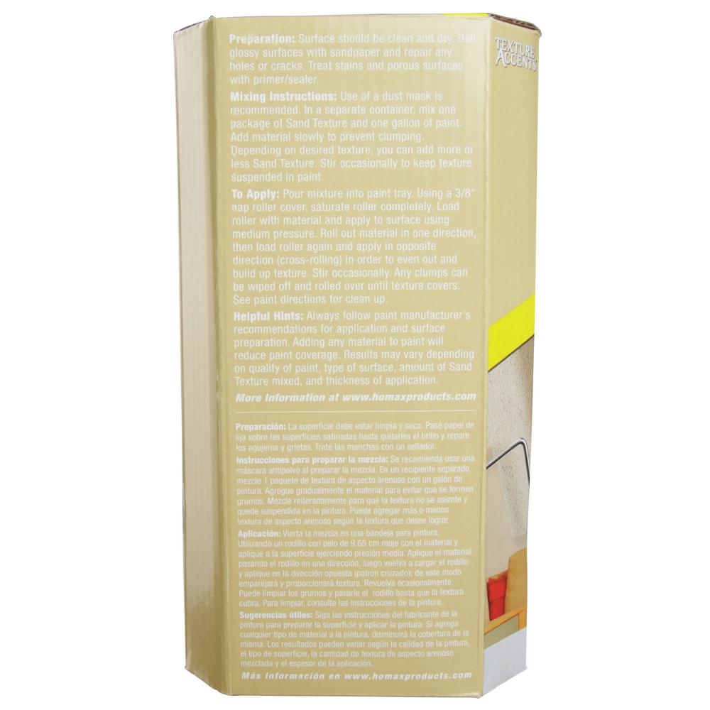 Homax Sand Texture Paint Additive 8474 The Home Depot