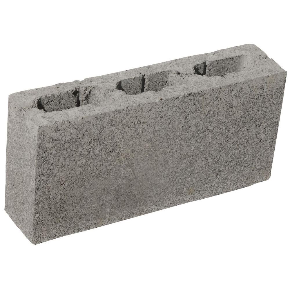 Oldcastle 16 in. x 8 in. x 4 in. Concrete Block-30101660 - The Home Depot