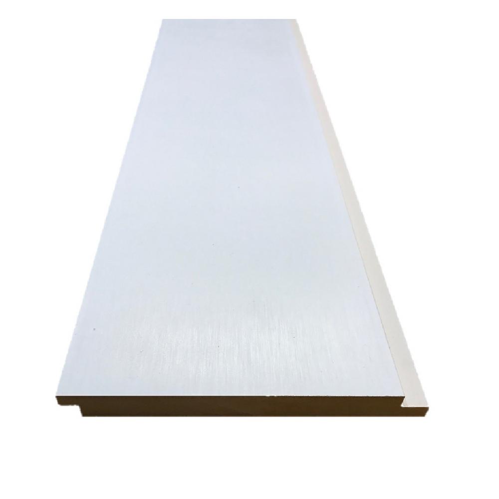 Pac Trim 0 375 In X 6 000 In X 8 Ft Primed Mdf Shiplap Interior Siding 10 Pack