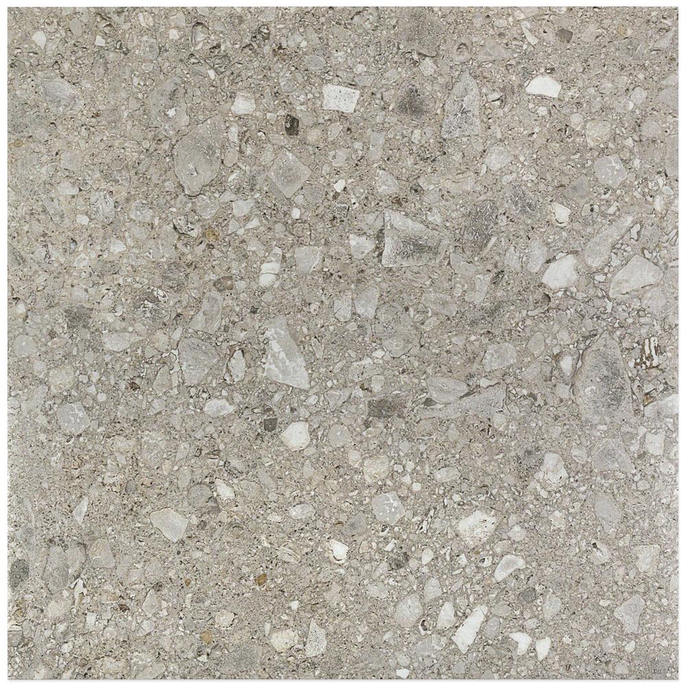 Ivy Hill Tile Rizzo Gray 24 In X 9mm Semi Polished Porcelain Floor And Wall 3 Pieces 11 62 Sq Ft Ivy Hill Tile Rizzo Gray 24 In X
