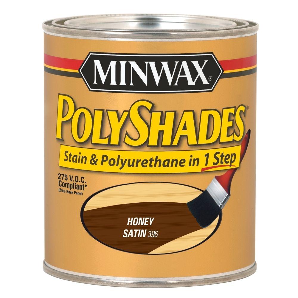 Minwax 1 qt. Wood Finish Honey Oil Based Interior Stain700494444 The