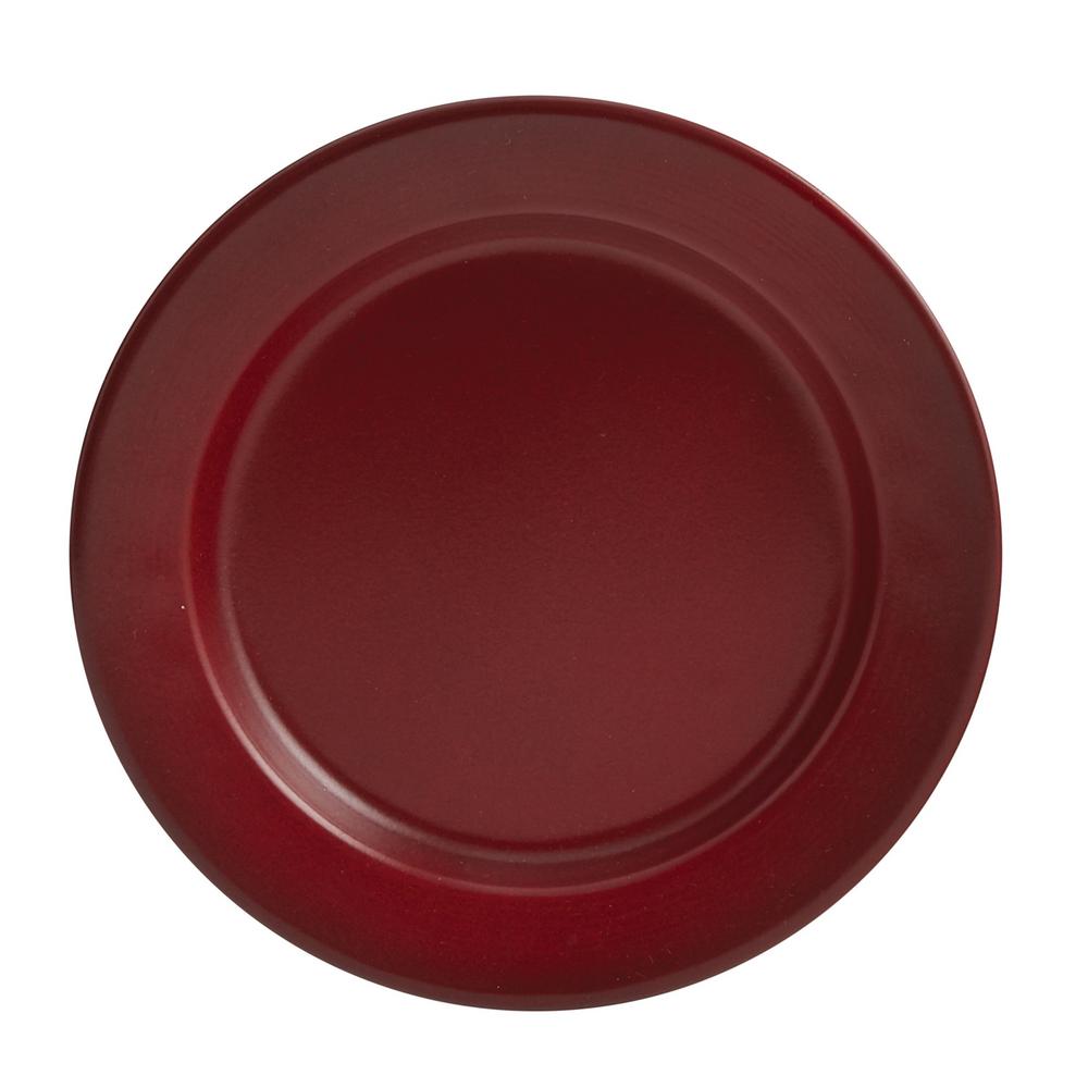 Linville Red Enamel Salad Plate (Set of 4)