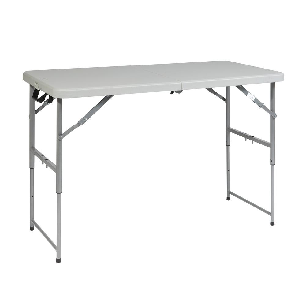 Office Star Products 4 Ft Adjule Folding Light Gray Office Star Products 4 Ft Adjule Folding Light Gray