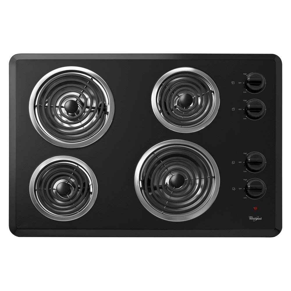 Types Of Stovetops The Home Depot Coil Electric Cooktops
