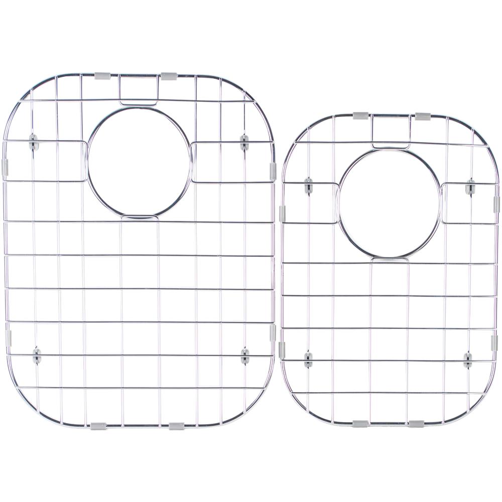 Msi Stainless Steel Sink Grid Fits 60 40 Double Bowl Sink 31 1 2x20 1 2 Set Of 2