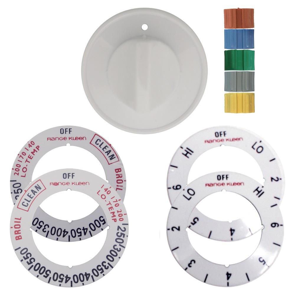 Range Kleen Electric Replacement Knob in White (1Pack)8131 The Home