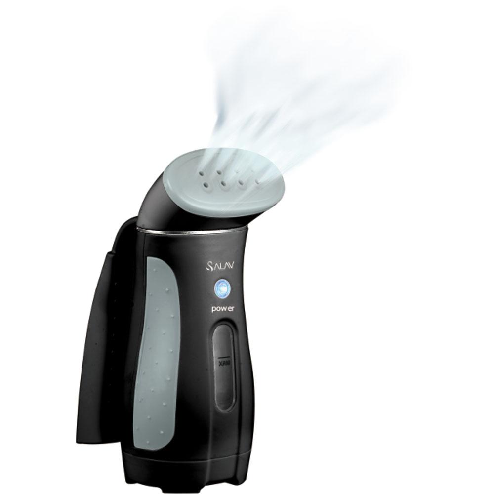 Salav Travel Handheld Garment Steamer Ts 01 Black The Home Depot