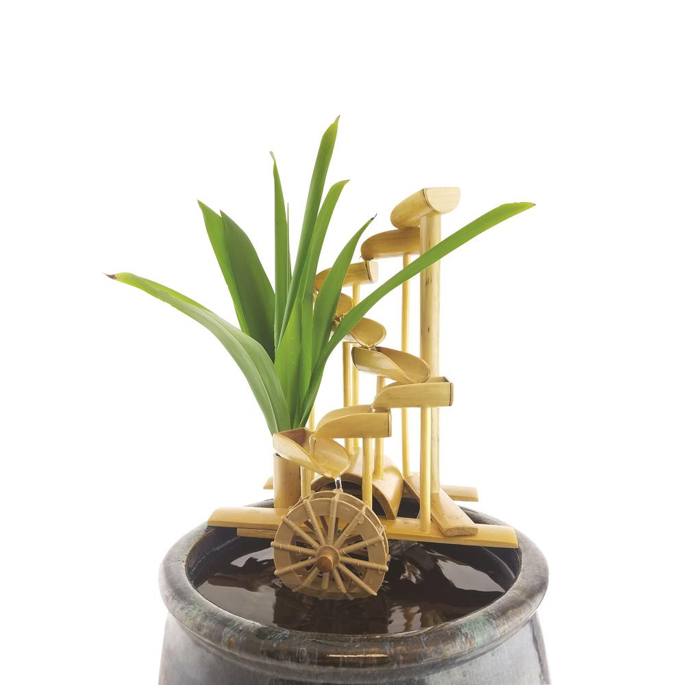 Lifegard Aquatics 12 inch Bamboo Money Fountain-Complete with Pump and Tubing by Lifegard Aquatics