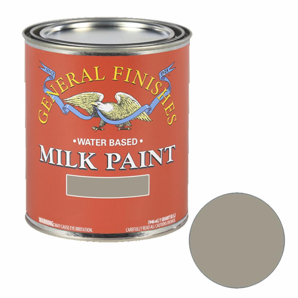 General Finishes 1 Qt Empire Gray Interior Exterior Milk Paint GF QEG   Empire Gray General Finishes Milk Paint Gf Qeg 64 1000 