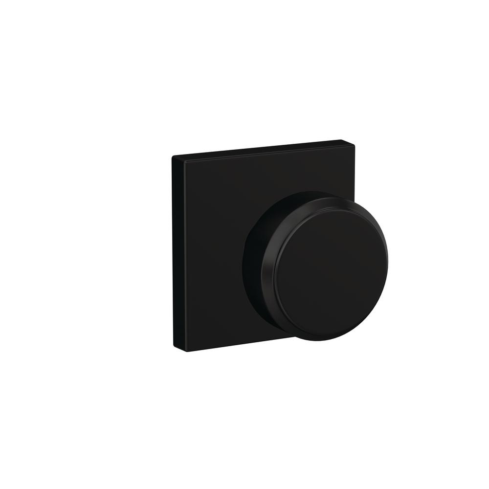 black interior door hardware