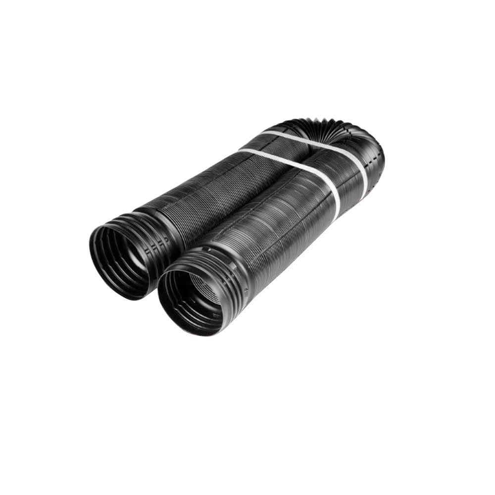 FLEXDrain 4 in. x 12 ft. Polypropylene Perforated Pipe51910 The