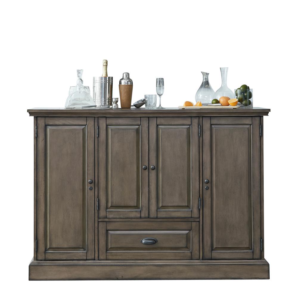 American Heritage Billiards Carlotta Charcoal Wine Cabinet Featuring American Heritage Billiards Carlotta Charcoal Wine Cabinet Featuring Pull Out Storage