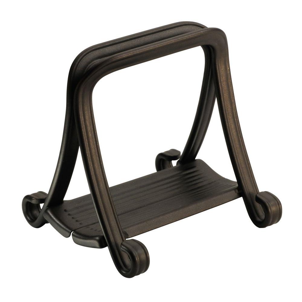 interDesign York Lyra Squeeze Napkin Holder in Bronze51571 The Home