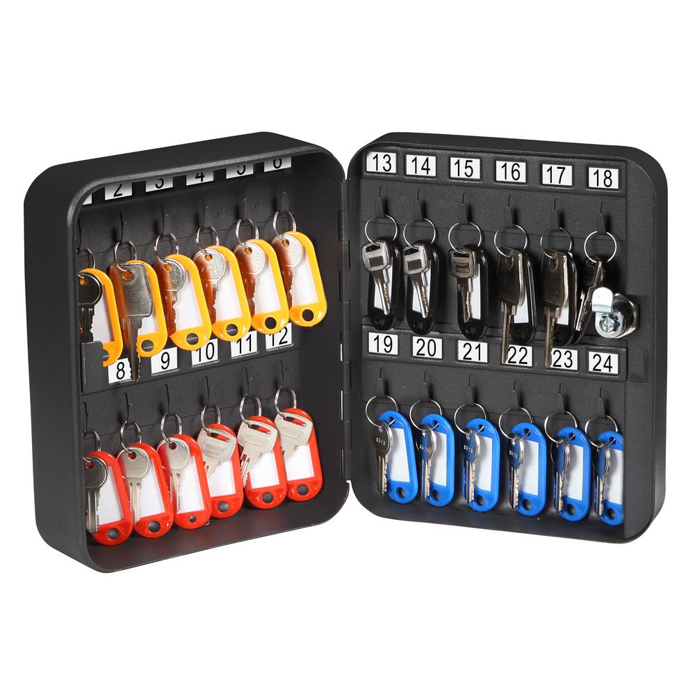Honeywell 24 Key Steel Security Box 6105 The Home Depot