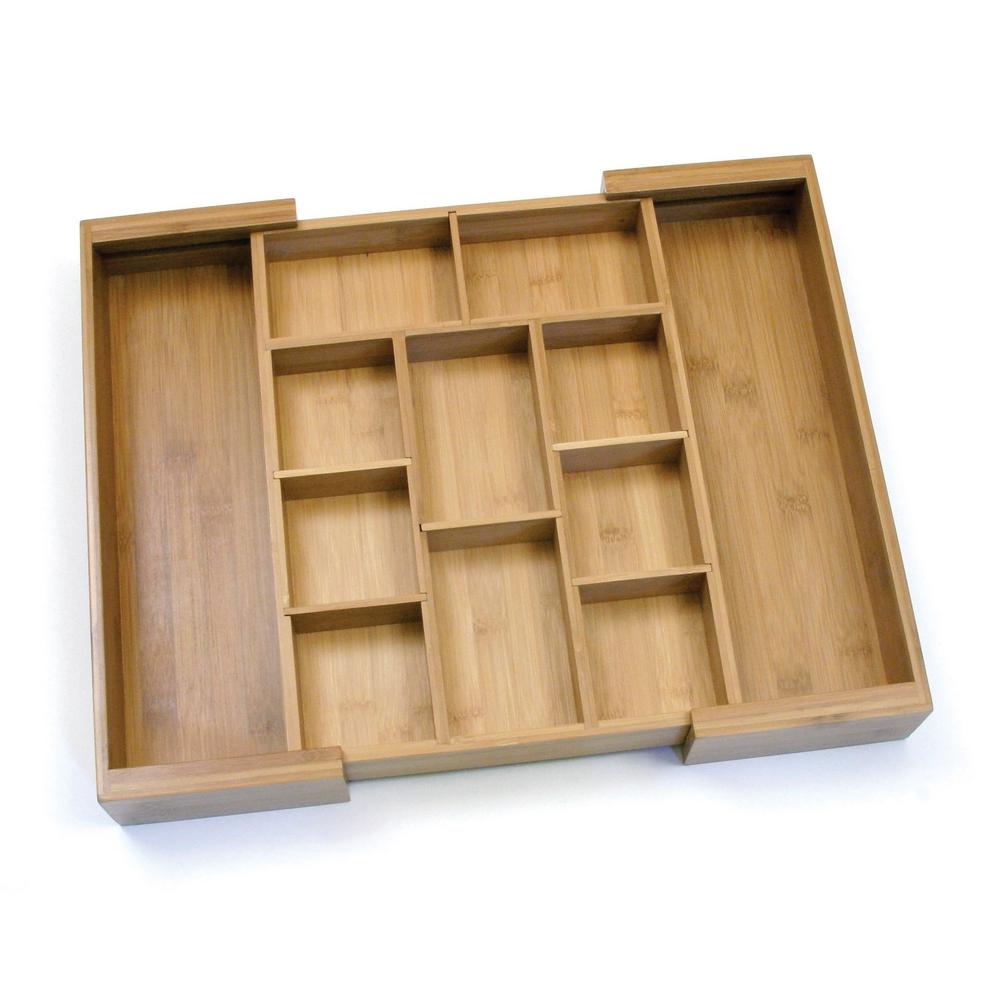 Lipper International 11 18 75 In Bamboo Expandable Adjustable