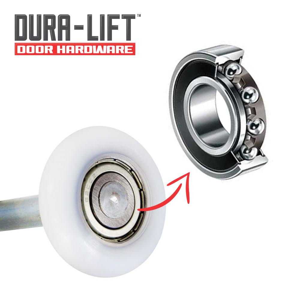 Garage Door Parts Residential Doors Openers Accessories Nylon Garage Door Roller With Reinforced Bearing And 4 In
