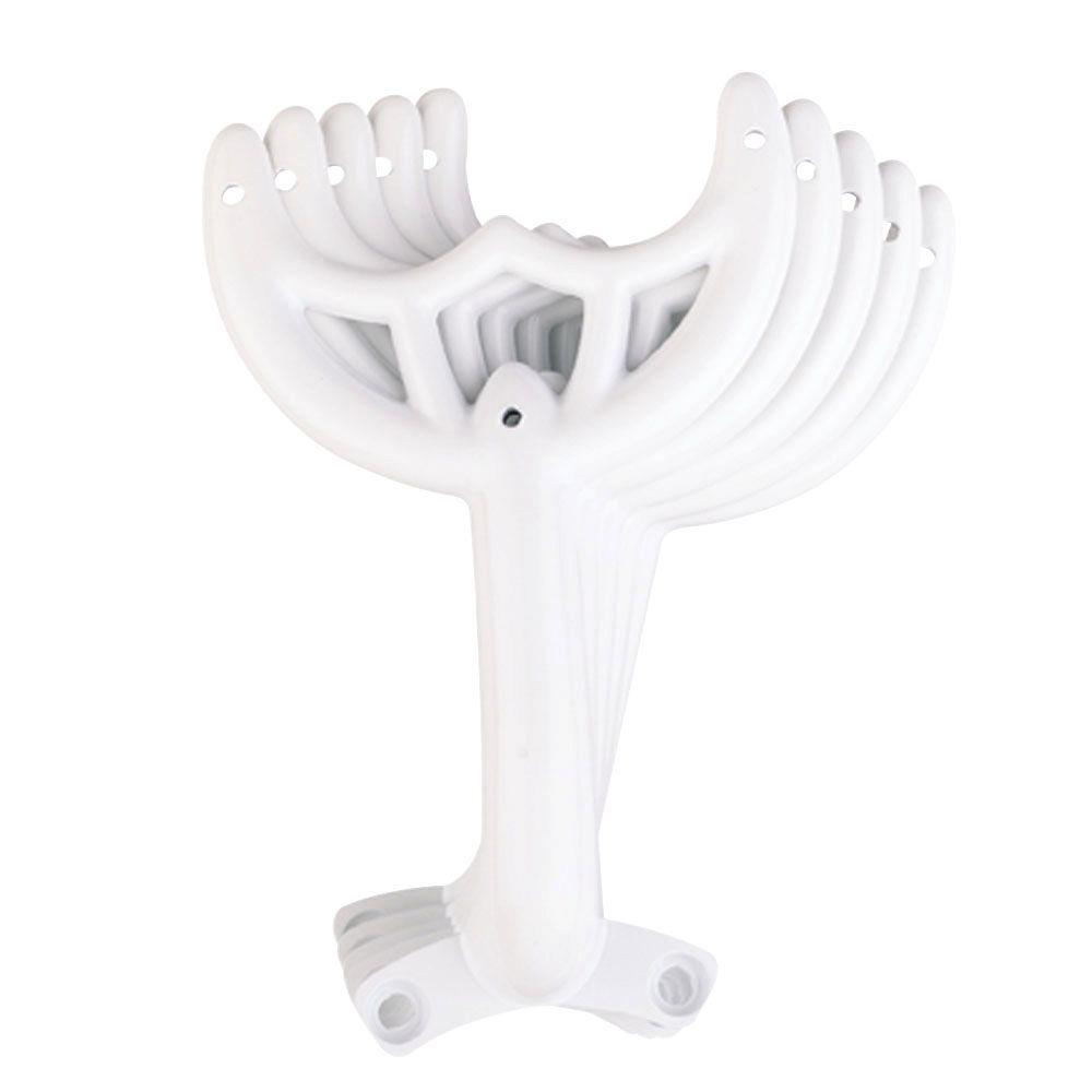 52 In White Fan Blade Arms 5 Pack