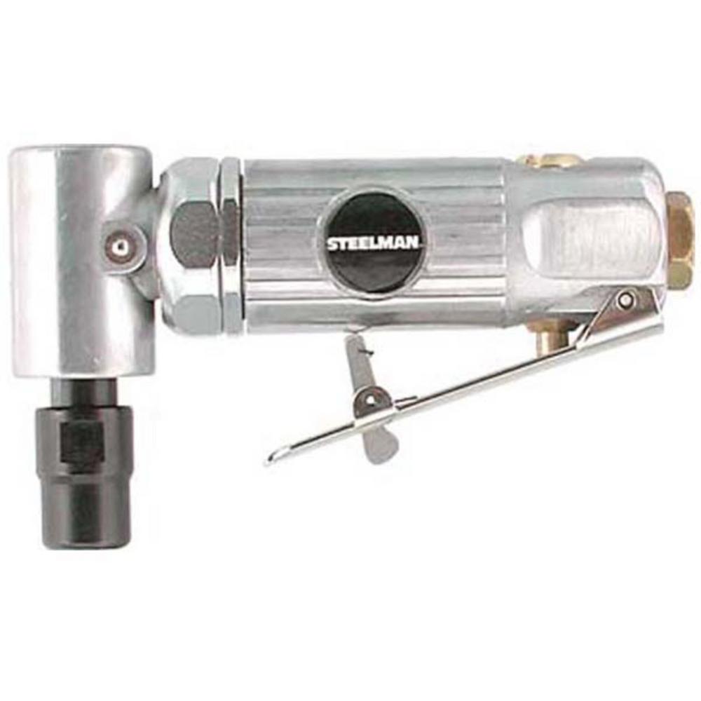 Steelman Pneumatic Air Powered Mini Angle Die Grinder/Rotary Tool1562A The Home Depot