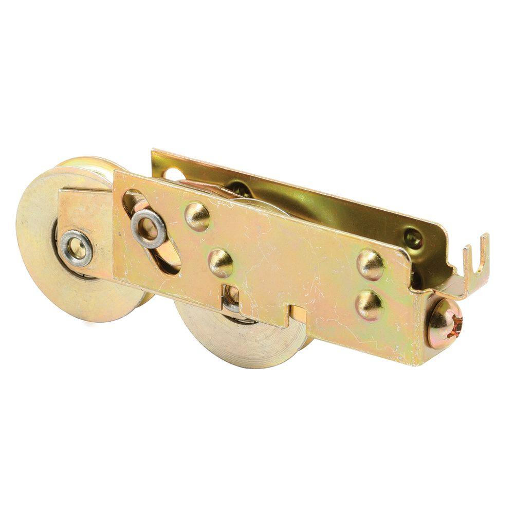 PrimeLine 11/2 in. Steel Ball Bearing Sliding Door Tandem Roller