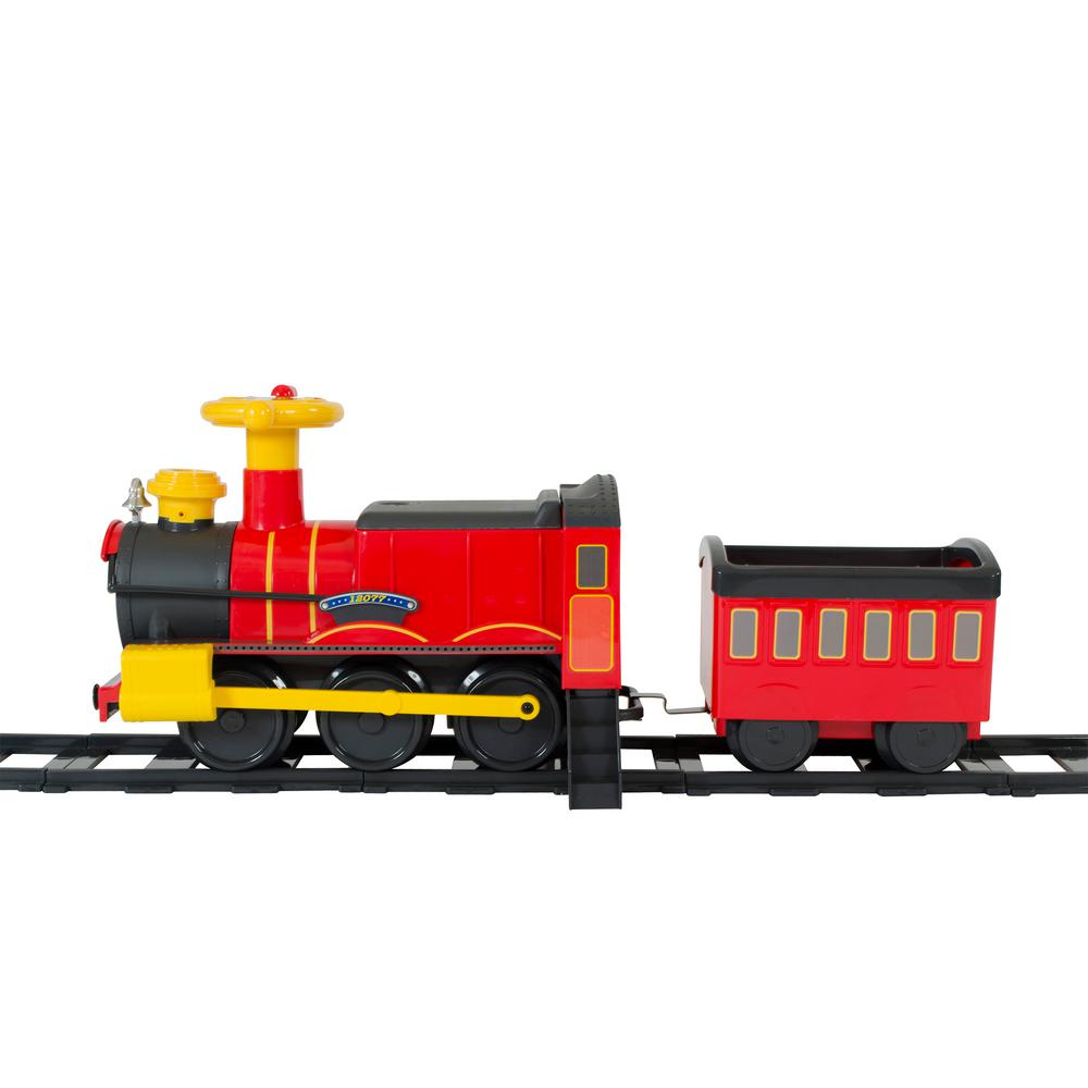 rollplay steam train tracks