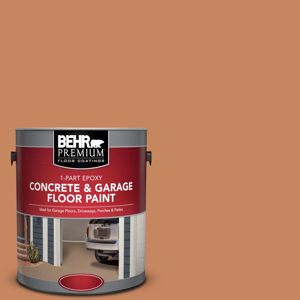 Behr Premium 1 Gal Pfc 17 Rusty Orange Part Epoxy Concrete And Pfc 17 Rusty Orange 1 Part Epoxy Concrete