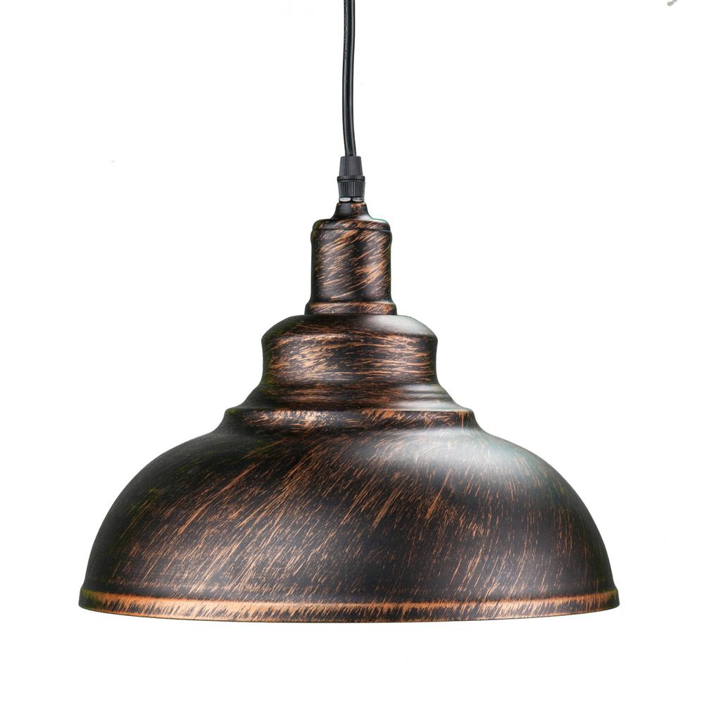 Purcell 1 Light Black Pendant Lamp Hd88142 The Home Depot Purcell 1 Light Black Pendant Lamp