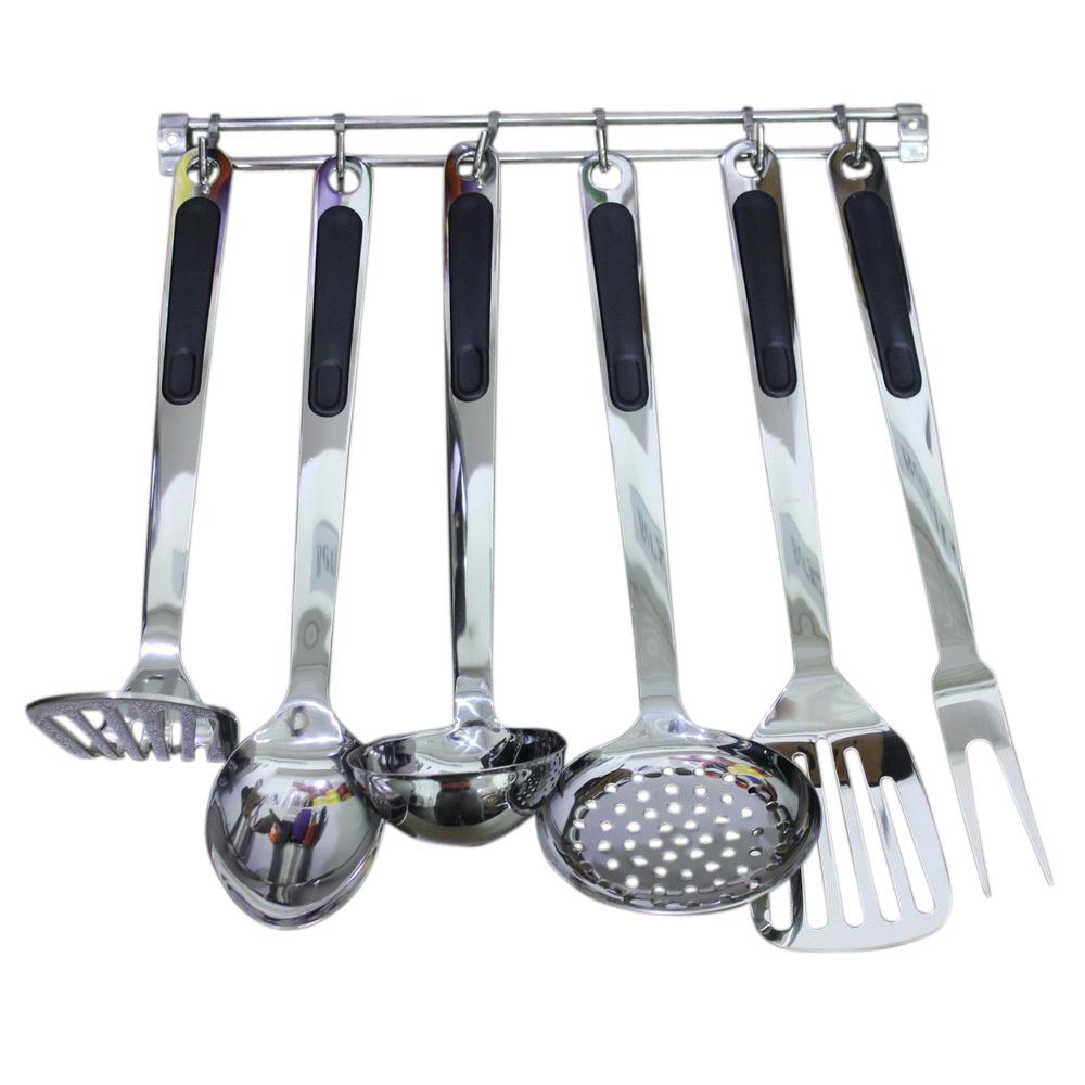 BergHOFF CooknCo Ergo Stainless Steel Kitchen Utensil Set 