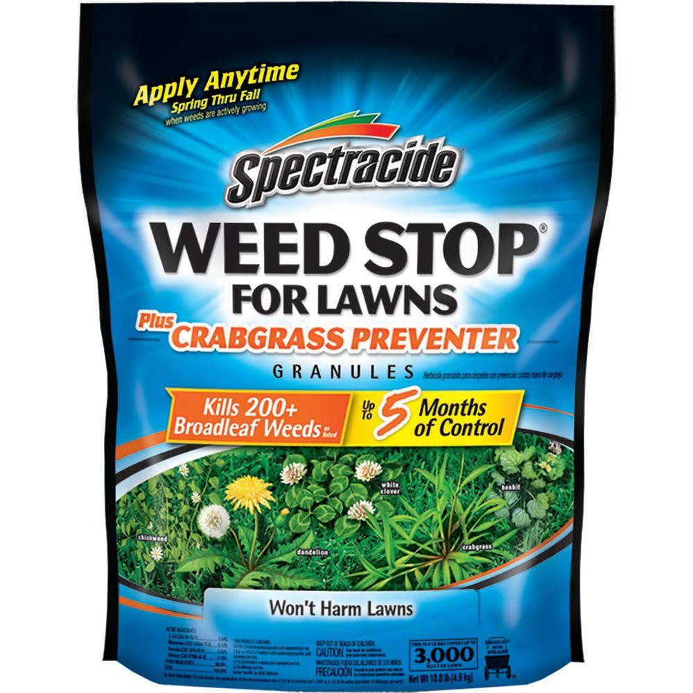 Spectracide Weed Stop 108 Lbs Crabgrass Preventer Lawn Granules HG