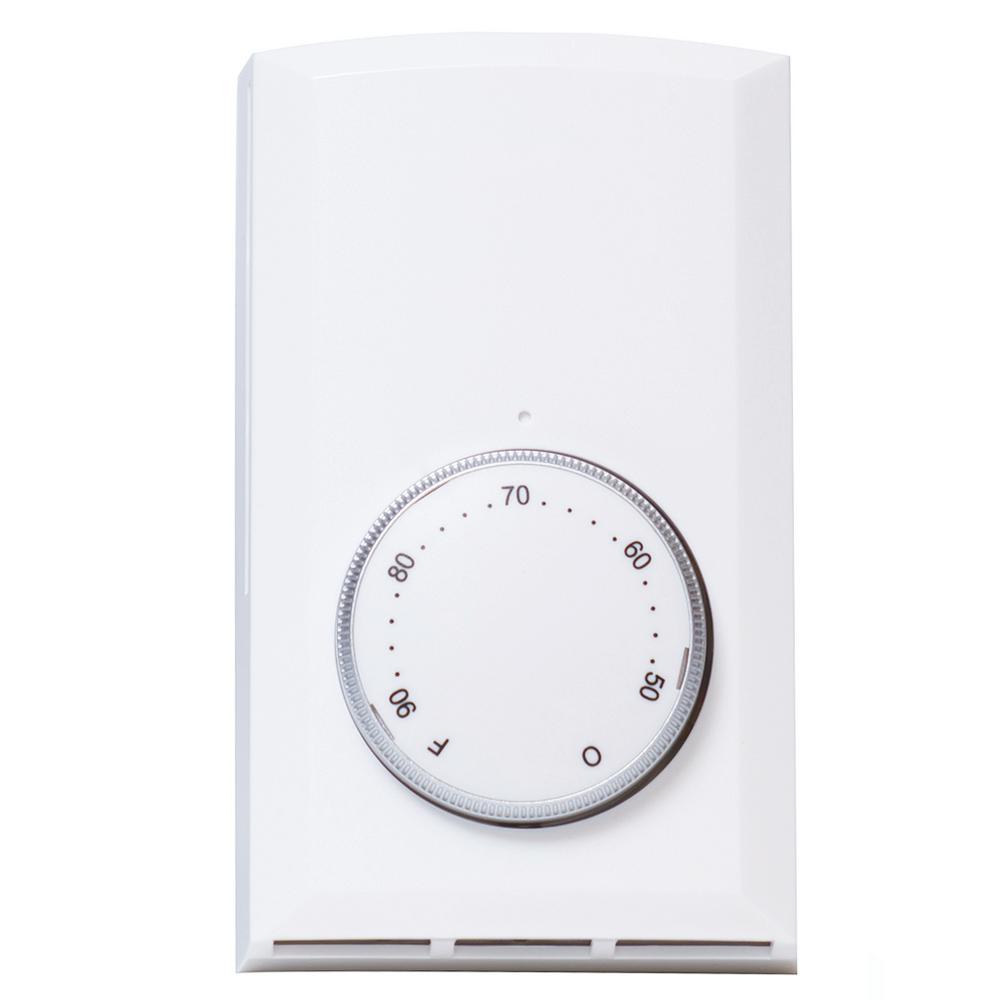 Emerson Mechanical Heat Only Thermostat, 1C201021C20102 The Home Depot